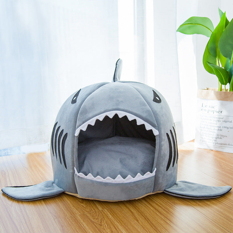 Shark Pet Bed Small Dogs And Cats