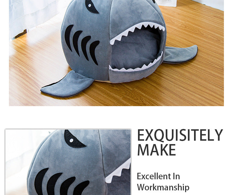 Shark Pet Bed Small Dogs And Cats