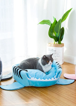 Shark Pet Bed Small Dogs And Cats