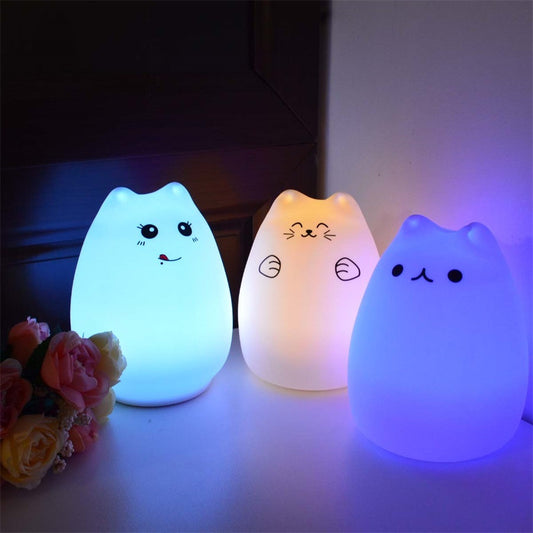 Cat LED Night Light